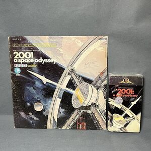 2001 A Space Odyssey Original 1968 Vinyl Record LP & Sealed VHS movie Kurbick
